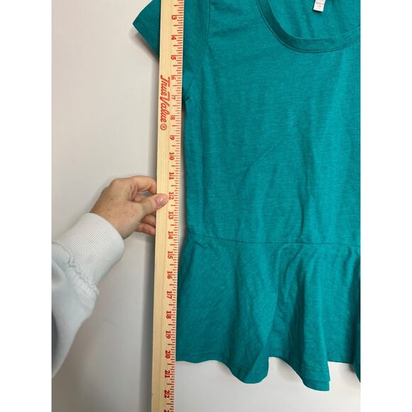 Y2K Delias Short Sleeve Baby-Doll Tshirt, Teal, RARE Find! - Picture 6 of 6